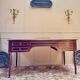 Louis XVI style double-sided mahogany desk, 19th century