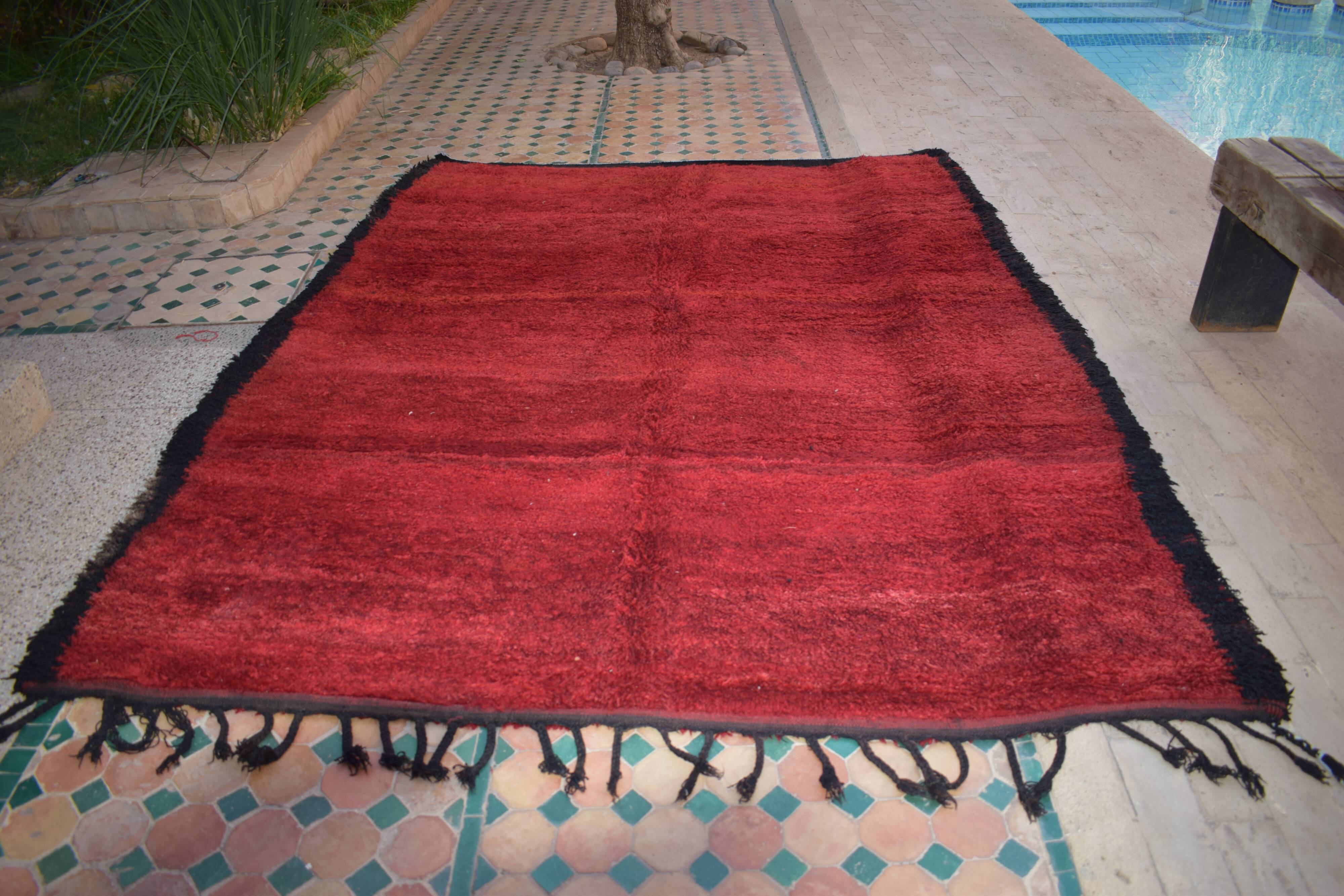 Berber rug Moroccan vintage Atlas