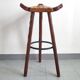 Vintage Spanish brutalist bar stool 1970s