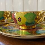 Colorful tea set from Vallauris