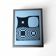 Tableau Art Optique vintage - Victor Vasarely - "Japet"