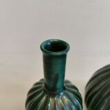 Two  pieces of pottery from Michael Andersen Bornholm - Denmark. Estimated 1960s.