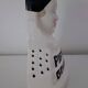 Advertising lollipop display with gourmet Pierrot bust in porcelain