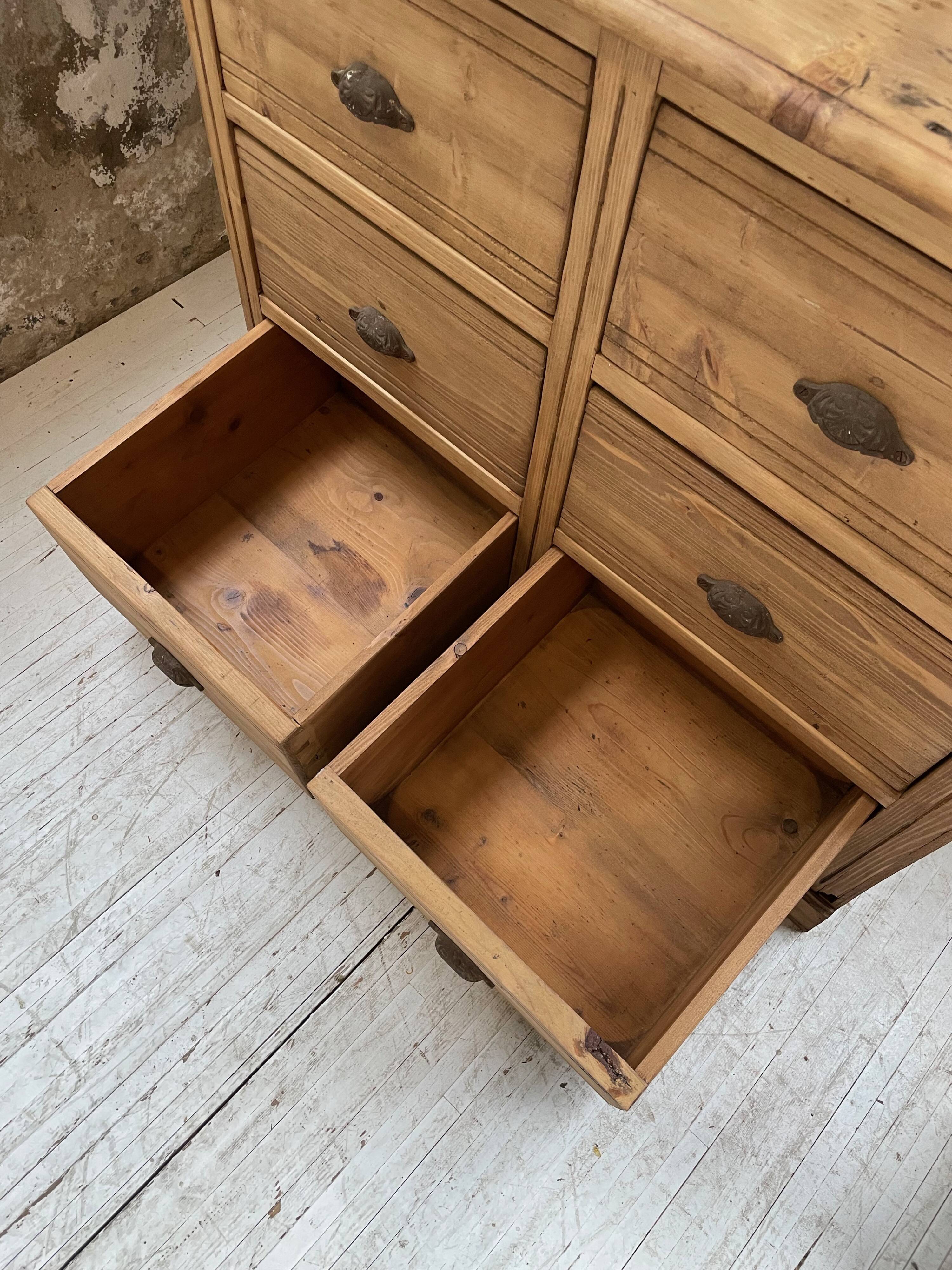 Convenient pine workshop furniture