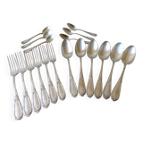 18 silver-plated cutlery sets