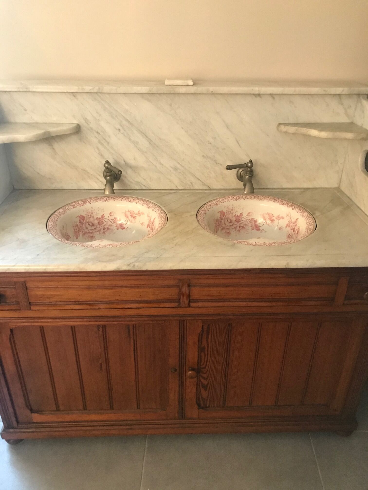 Double bathroom furniture cvas 1900