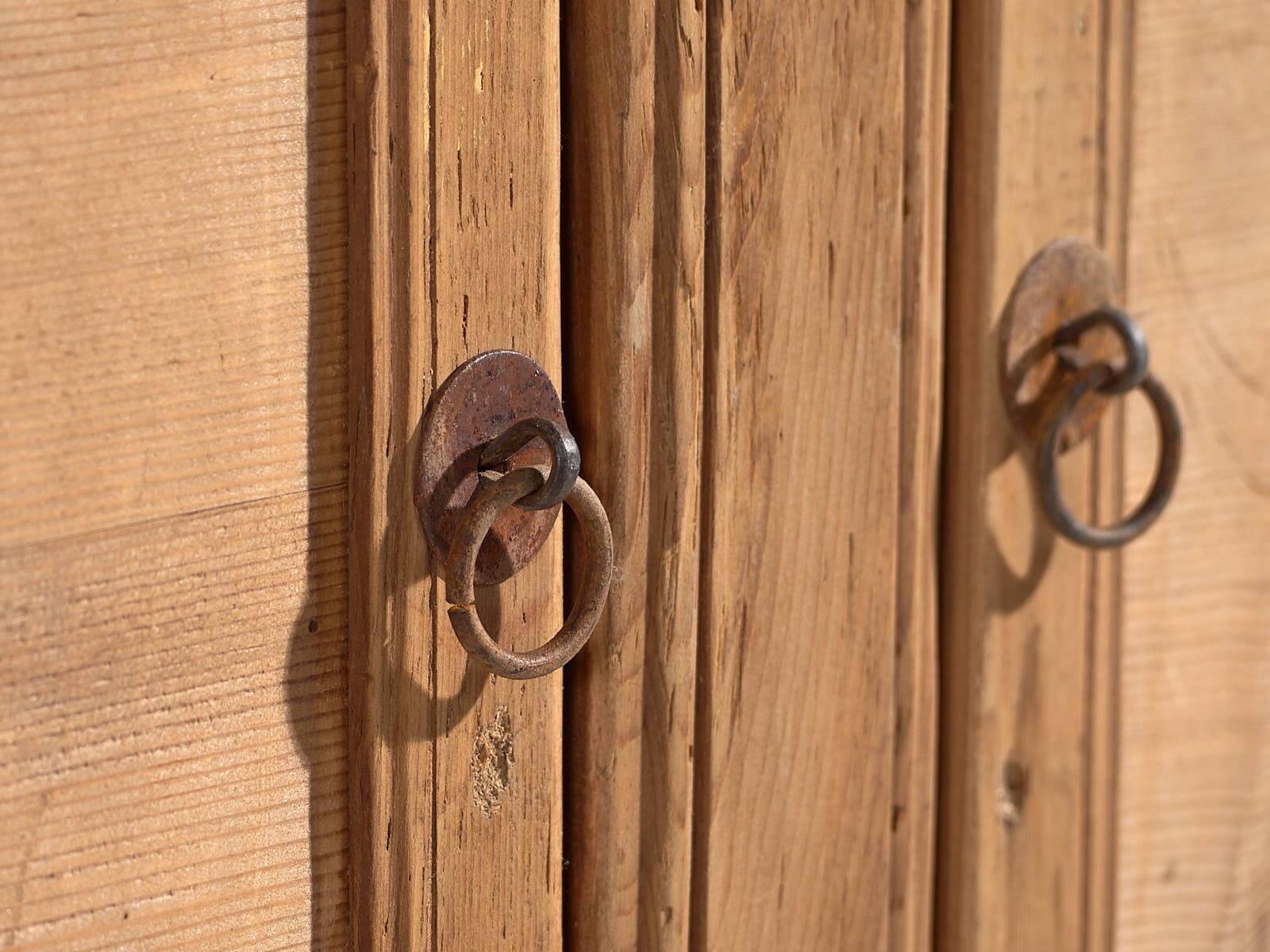 Antique three-door living room sideboard (c.1900) #40