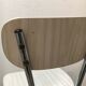 Paire de chaises formica blanc, années 60