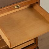 Unique Art Deco roll-top cabinet from the 1930s