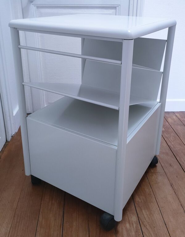 Table d'appoint Agfa design métal laqué