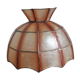Mother-of-pearl lampshade for suspension