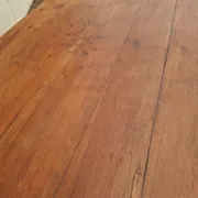 Rustic Louis XV farmhouse table in cherry wood, 1900s.