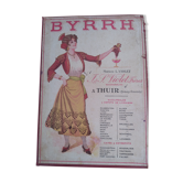 Byrrh menu holder