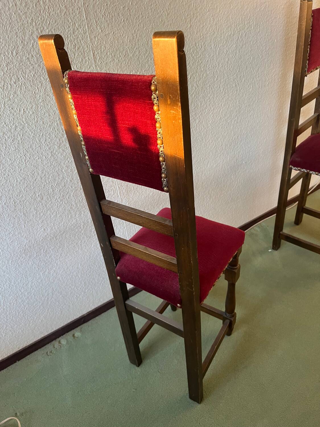 Pair of decorative chairs 1950/60