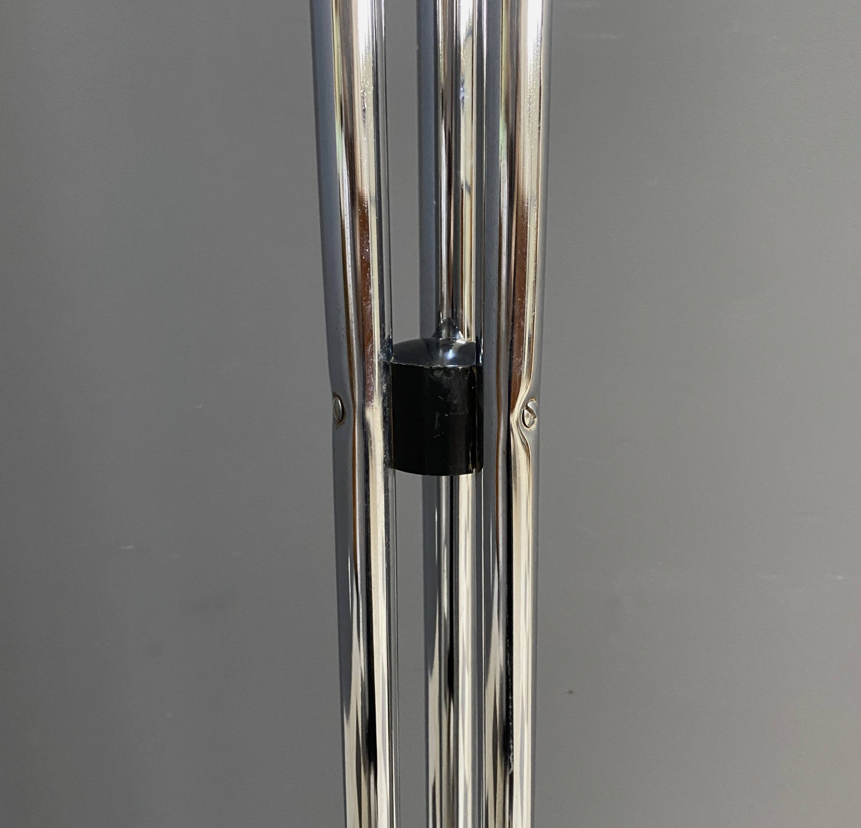 Tubax chrome standing coat rack 1960s