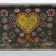Antique Folk Art Painted bridal chest