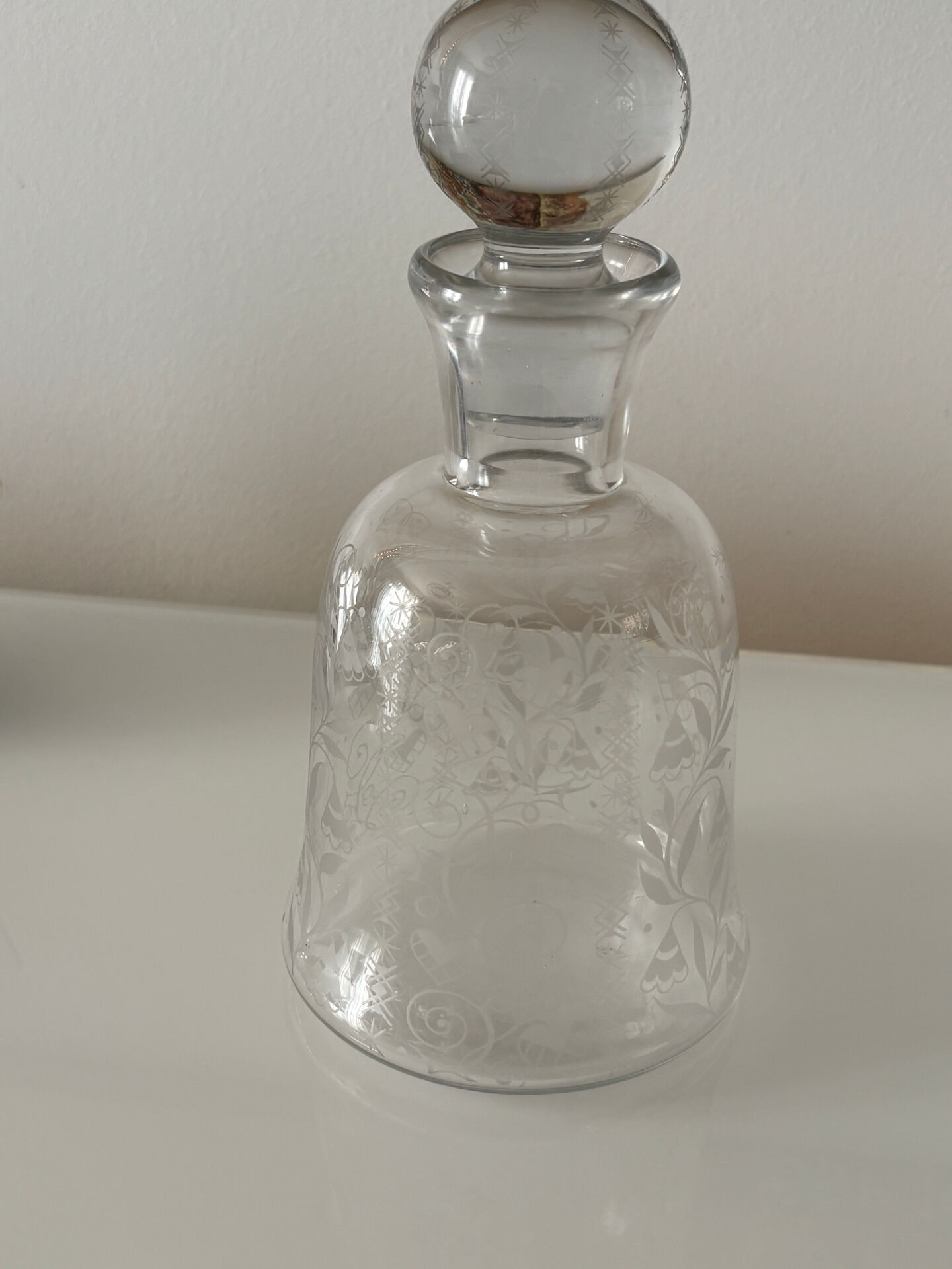 crystal liqueur carafe,