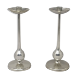 Set of 2 space age candleholders, 1960s