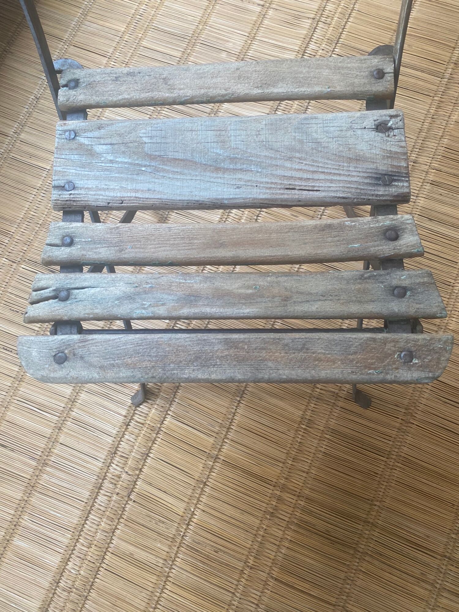 Antique garden chair