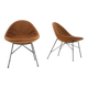 Chaise Shell des années 1970, Set de 2