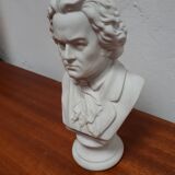 Bust Beethoven biscuit porcelain foot shower