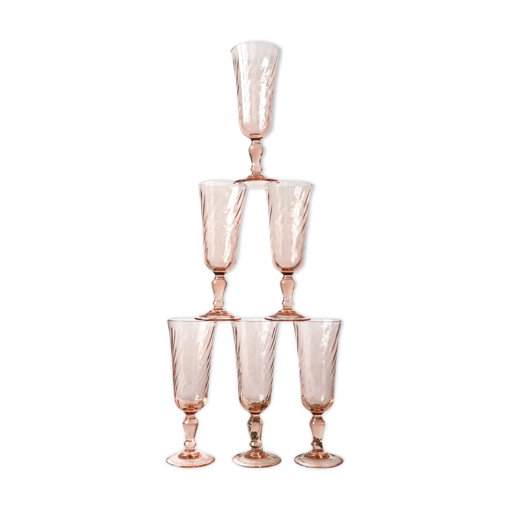 Verres à champagne hauts coupés, PK 500, 200 ml, 6 pces