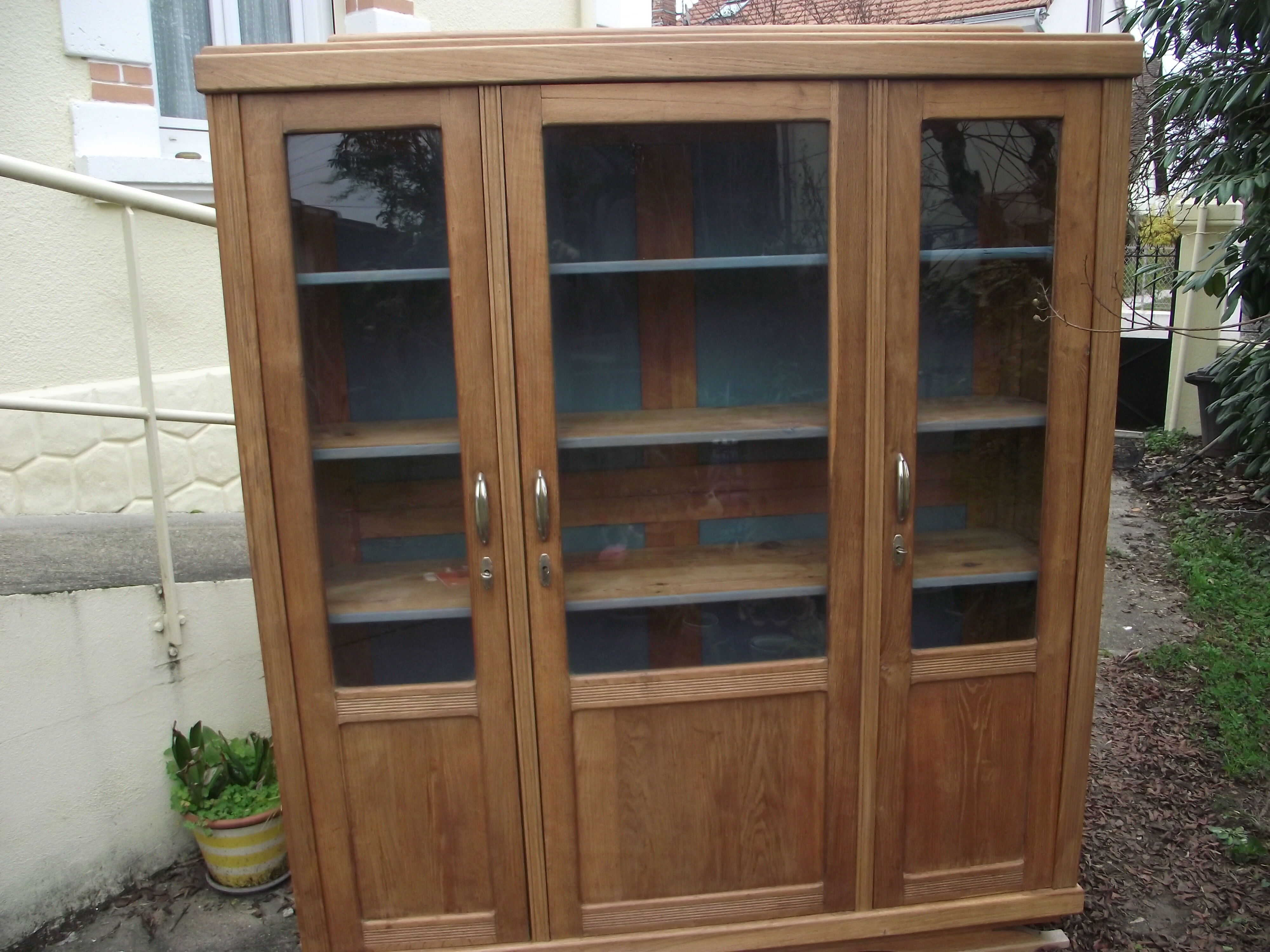 Library of the 50s in solid oak