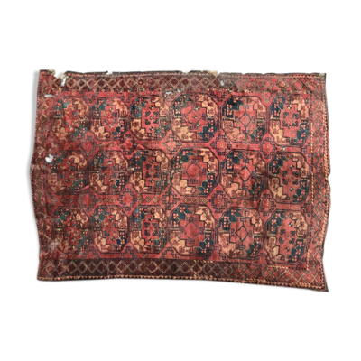 Tapis ancien turkmen ersari 19éme siècle 205x288 cm