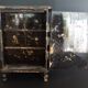 Cabinet furniture japan edo period signature and color photo