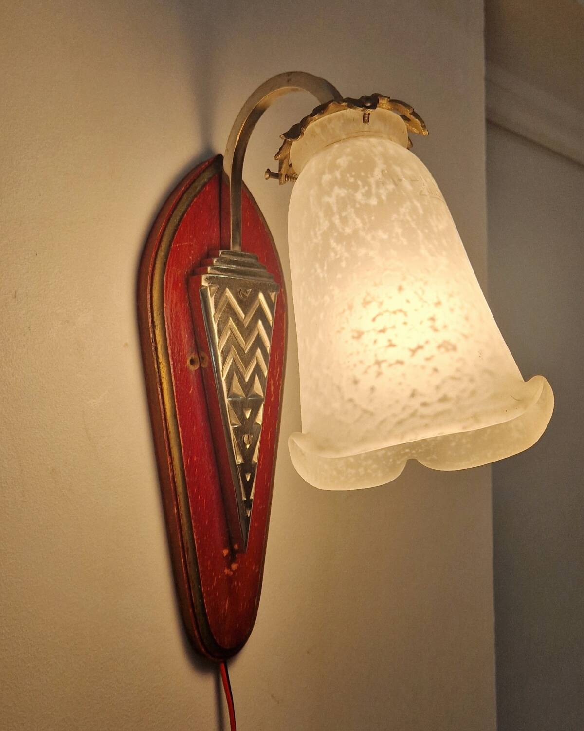 Art Deco wall light by Müller Frères - Circa 1920