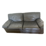 Canapé cuir noir burov