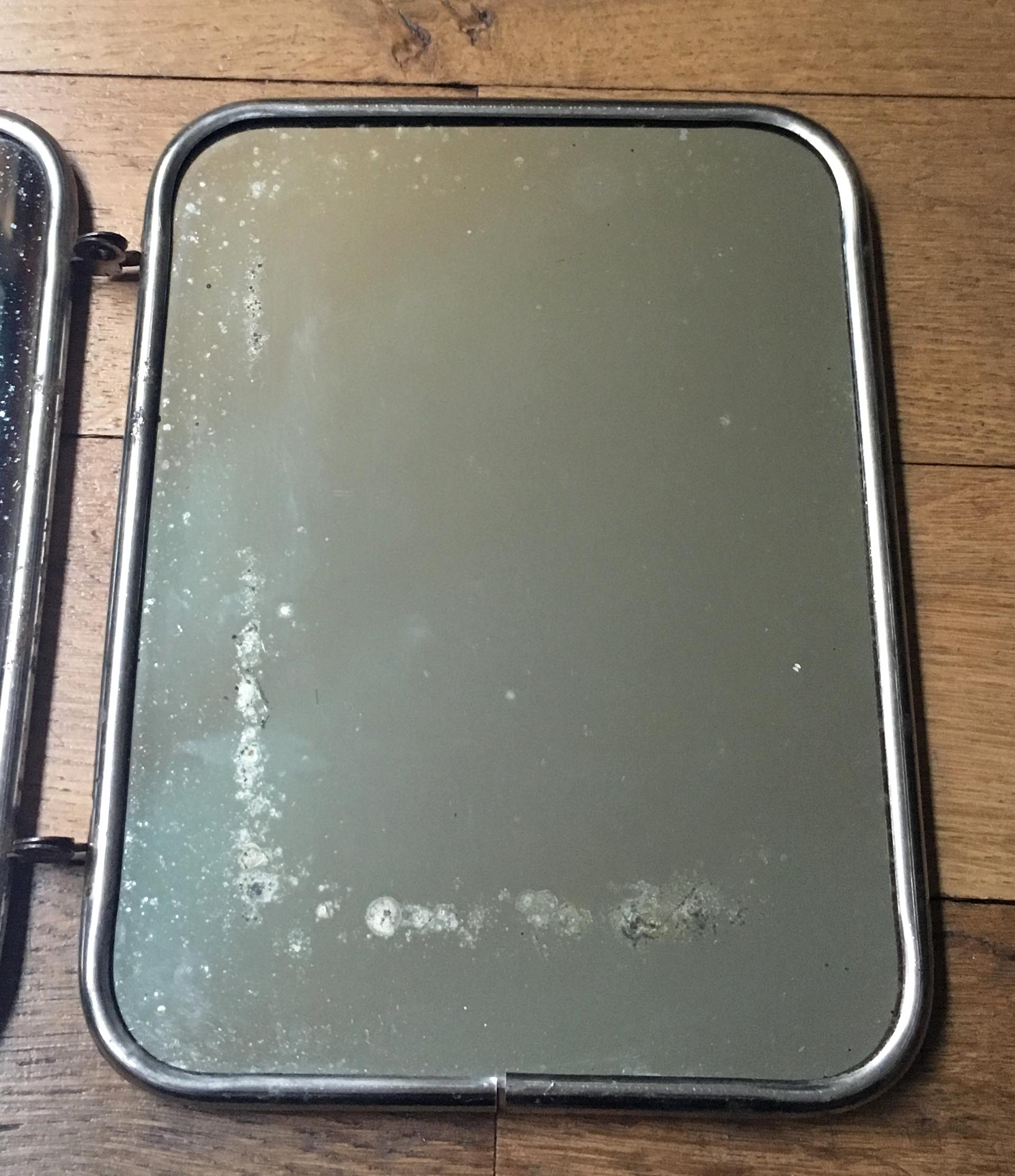 Barber triptych 21x49cm mirror