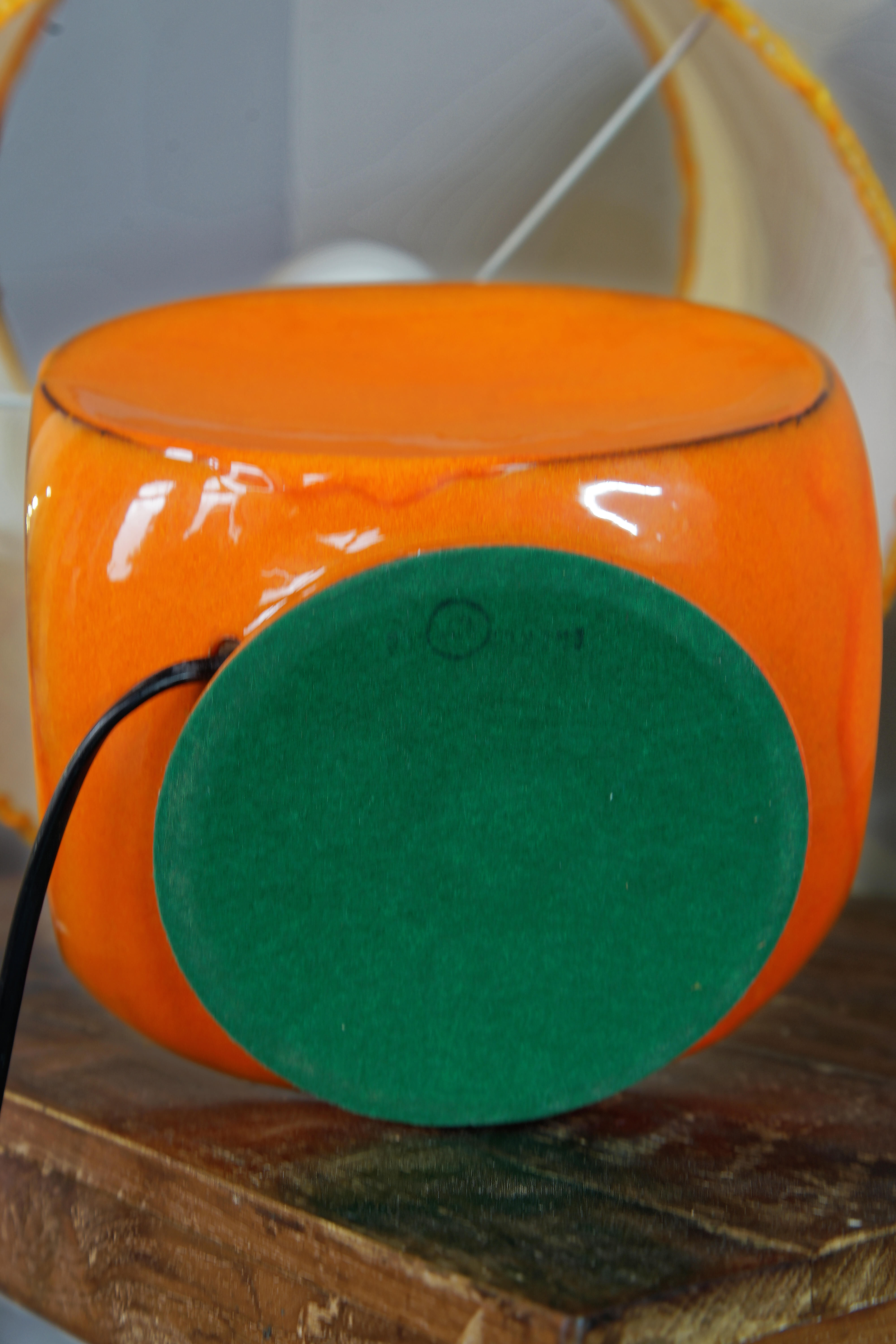 Ceramic Table Lamp by Cari Zalloni for Steuler, 1970s