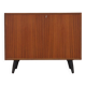 Meuble en acajou, design suédois, années 1970, production : Suède