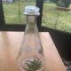 Carafe motif floral narcisse vintage