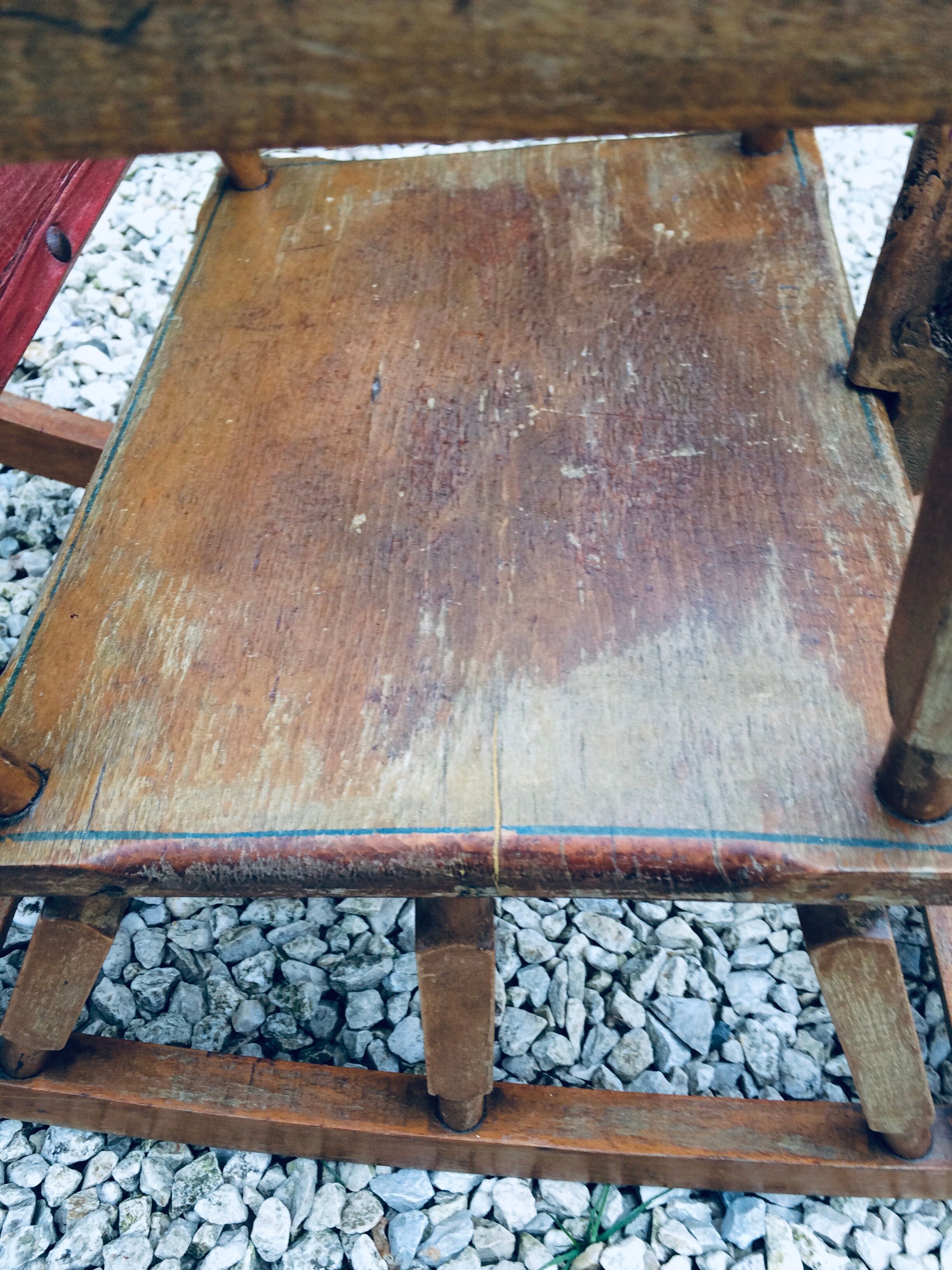 Child rocking horse wooden