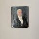 Old portrait oil on canvas country decoration