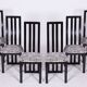Mid-Century Dining Chairs in Beech from Thon, 1970s, Set of 6