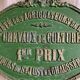 1930 Agricultural Competition Plate