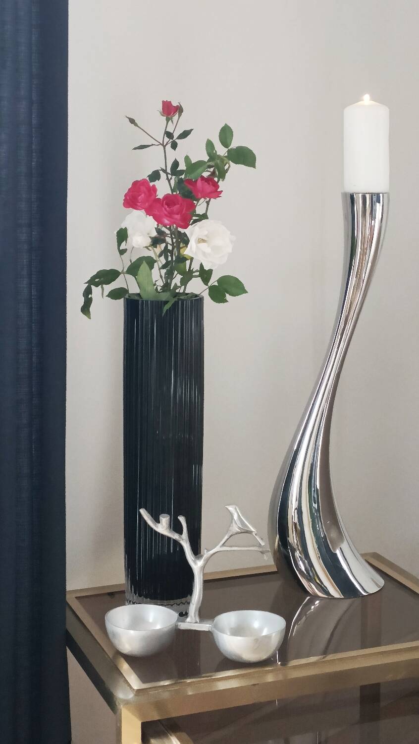 Grand bougeoir de sol Georg Jensen