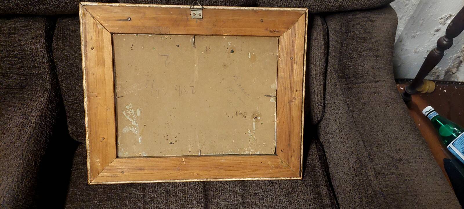 Old painting French school 19th century