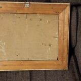 Old painting French school 19th century