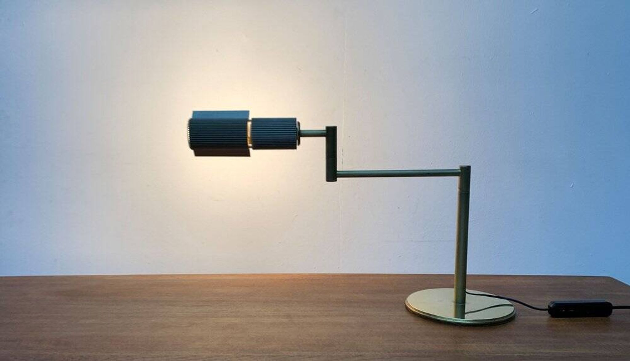Space Age table lamp by V. Frauenknecht for Swisslamps International, 1970s.