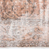 Handmade floral turkish runner rug