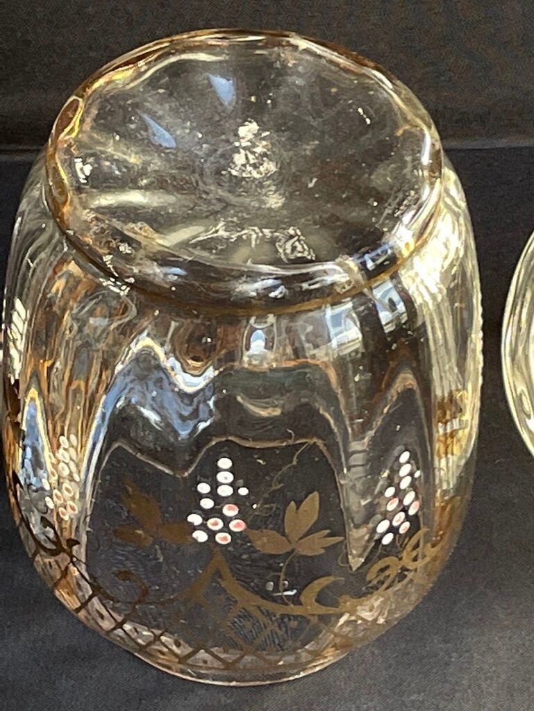 Covered pot called biscuitier