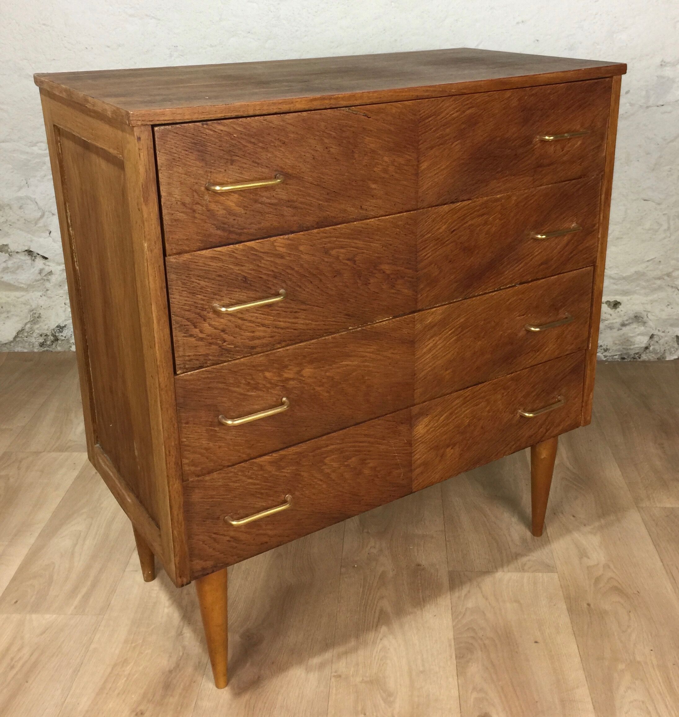 Chest of drawers 4 drawers 60s