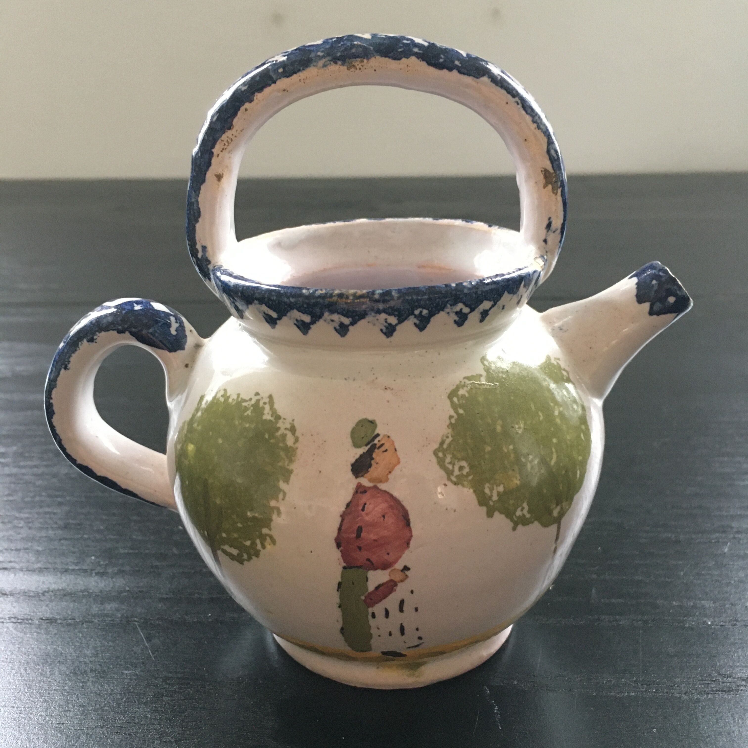 Pitcher decoration characters