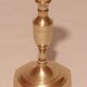 Pair of brass candle holders from the 50s