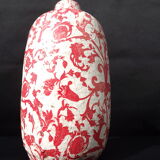 Glazed terracotta vase