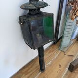 Old carriage lantern fiacre XIXth